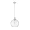Z-Lite Margo 1 Light Pendant, Polished Nickel And Clear Seedy 7501P14-PN - alternate 3